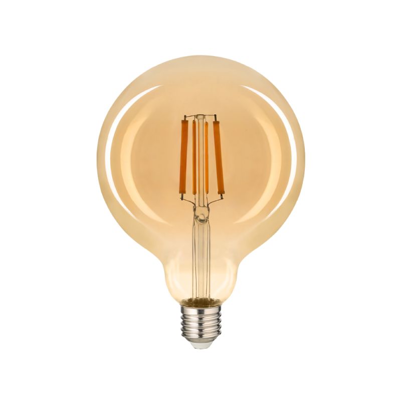 Філаментна LED лампа LB-163 6W E27 2700K G95 (золото)