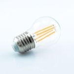Філаментна LED лампа FL-301 4W E27 2800K G45 (прозора)