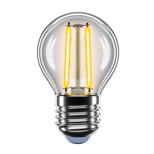 Філаментна LED лампа V-Filament 6W E27 4100K G45 (прозора)